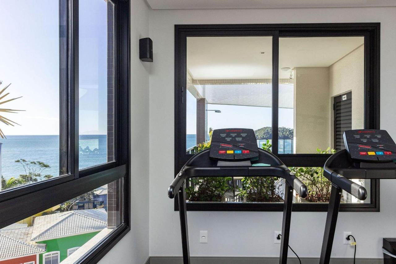 Aion Suites 303 - Lindo Apartamento Com Vista Para O Mar, A 60M Da Praia De Bombinhas, Com Piscina E Academia No Rooftop. Luaran gambar