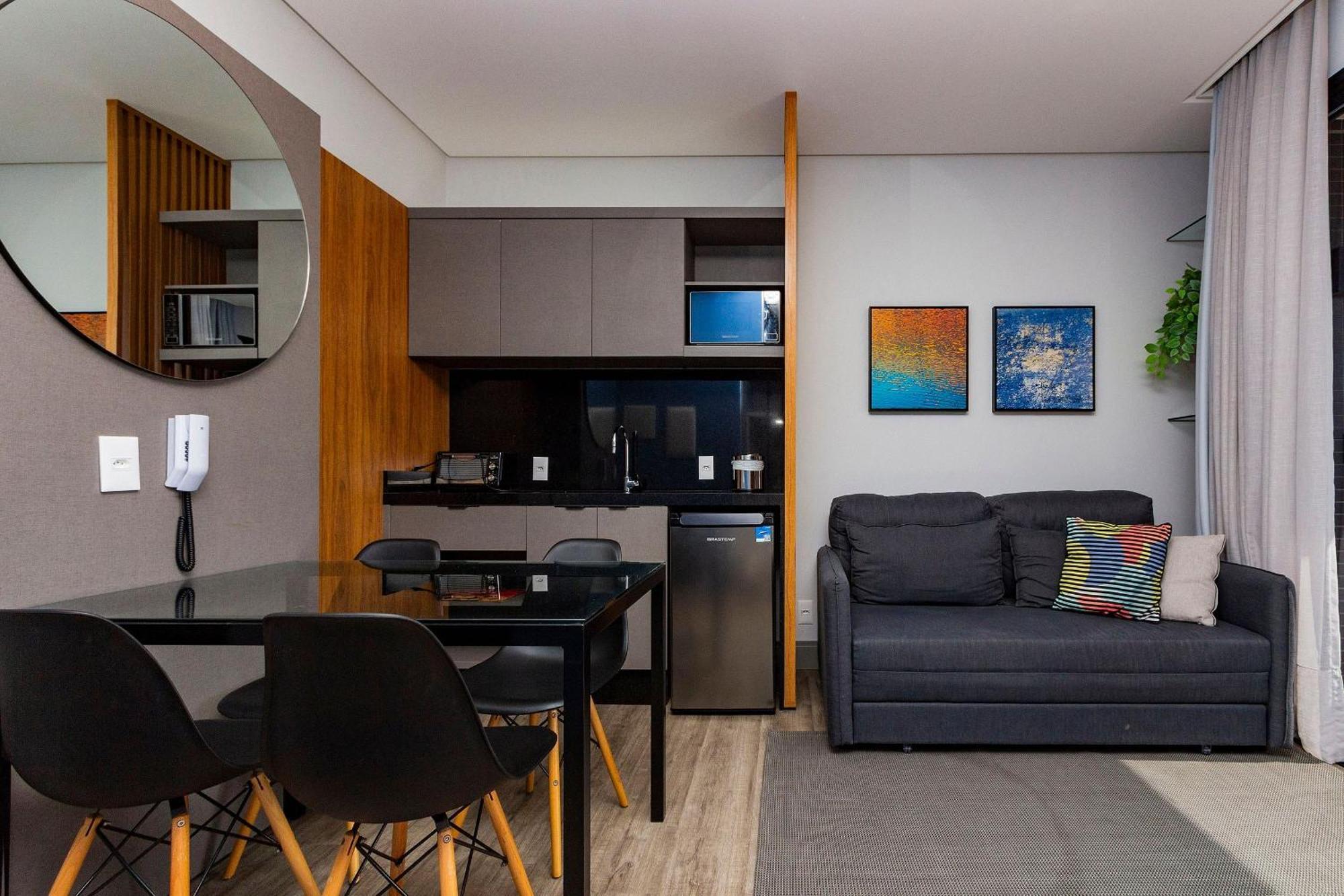 Aion Suites 303 - Lindo Apartamento Com Vista Para O Mar, A 60M Da Praia De Bombinhas, Com Piscina E Academia No Rooftop. Luaran gambar