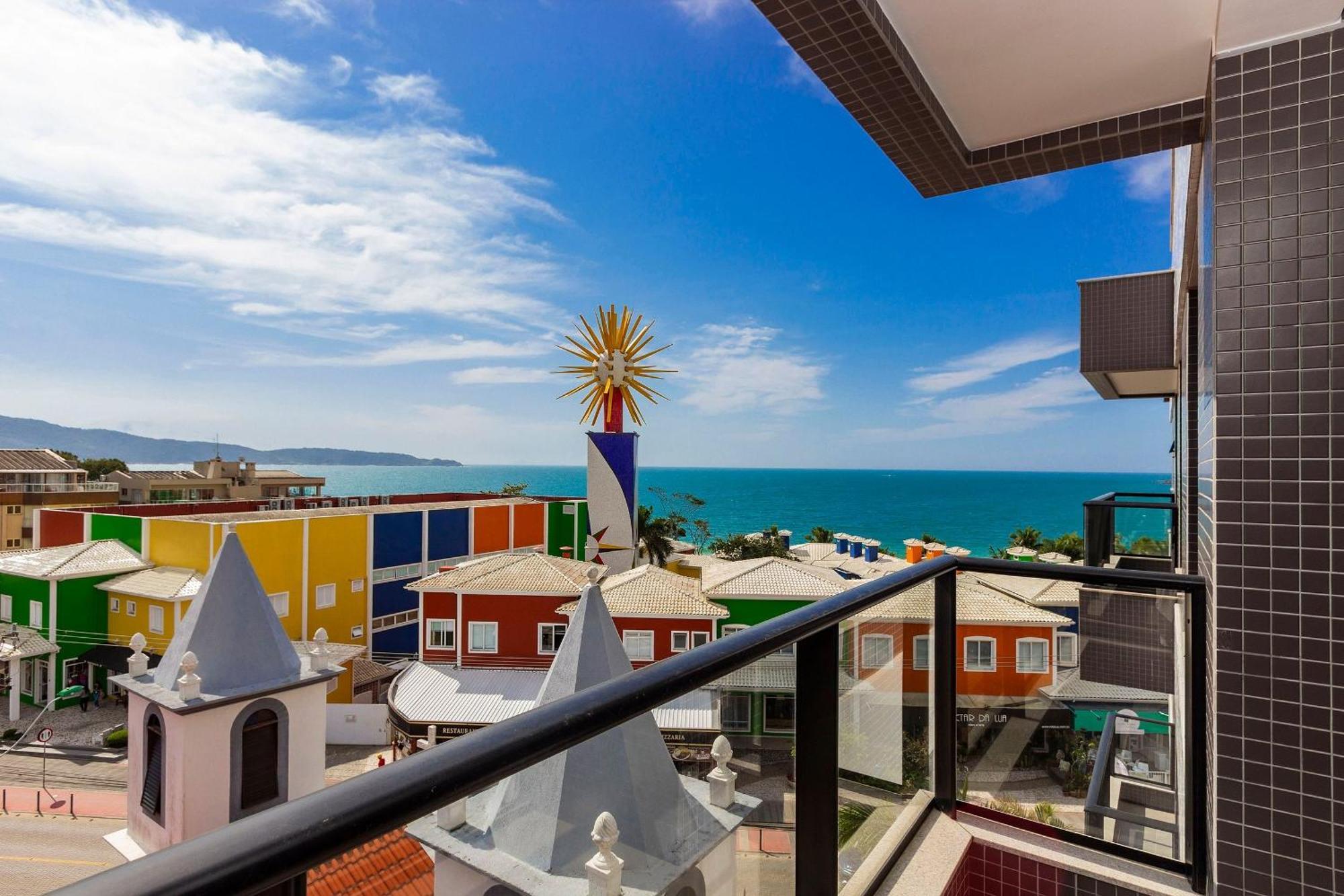 Aion Suites 303 - Lindo Apartamento Com Vista Para O Mar, A 60M Da Praia De Bombinhas, Com Piscina E Academia No Rooftop. Luaran gambar